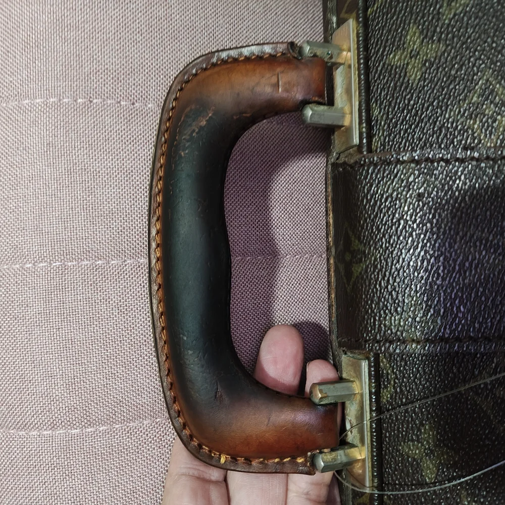 Louis Vuitton Brown Monogram Men's Briefcase - Picture 2 of 15